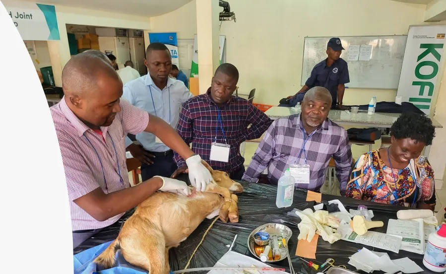 A section of trainees undergoing the TUTATA training at Mulago National Referral Hospital