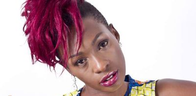 Cindy poses for Ugshs 6m