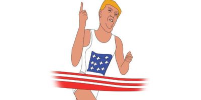 Keep the feet on the ground