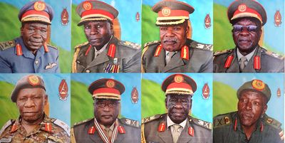 Uganda's longest-serving soldiers bow out