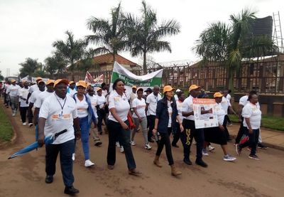 Uganda walks for the hungry