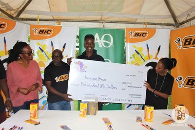 Ugandan scoops 'People’s Choice' BIC Art Master Award