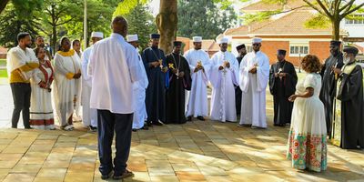 Museveni Hails Orthodox Church's 25 Years, Champions African Unity