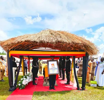 Paramount Chief Mzee Yosam Odur Laid to Rest with a Seven-Gun Salute