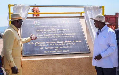 Museveni and Ruto Inaugurate Multi-Billion Shilling Steel Project in Tororo