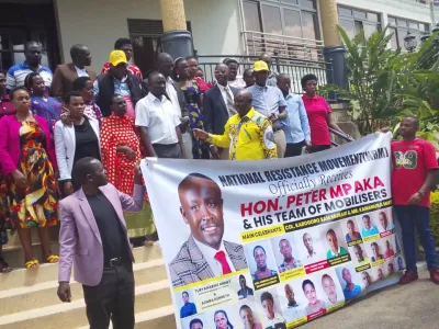 Ex-NUP Aspirant Peter Mpaka Defects to NRM With Mobilisation Team