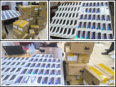 URA Arrests Key Suspect in Kampala’s Illegal Smartphone Trade, Recovers 4371 Phones