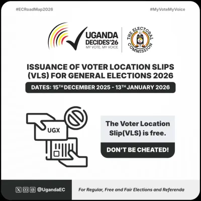 Electoral Commission Urges Voters to Collect Voter Location Slip Before January 13, 2026