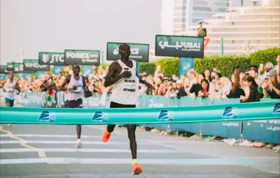 Joshua Cheptegei Wins 2026 Burj2Burj Dubai Half Marathon in Thrilling Sprint Finish