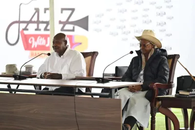 Museveni Pledges Shs5bn to Creatives at Jazz with Jajja, Calls on Youth to End Poverty