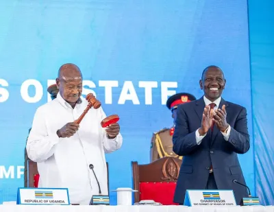 Museveni Takes Over EAC Chairmanship from Ruto at 25th Summit in Arusha