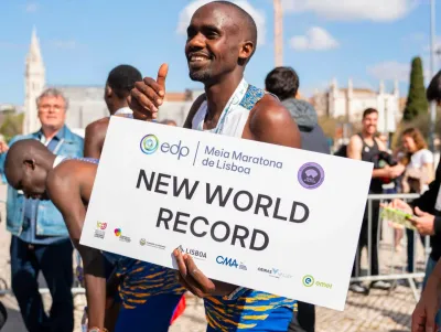 Uganda’s Jacob Kiplimo Sets Half Marathon World Record of 57:20 in Lisbon