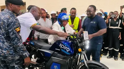 Uganda Government Considers Using Spiro Electric Motorcycles in Public Operations