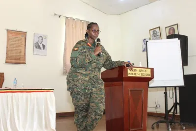 UPDF Promotes Gender Inclusivity as Brig Gen Charity Bainababo Addresses Security Forces