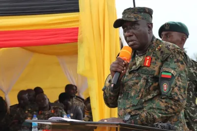 UPDF Graduates 122 Officers in Platoon Commanders Course in Nakasongola