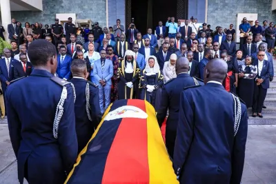 Parliament Receives Body of Former Kalangala MP Helen Nakimuli as Leaders Pay Emotional Tribute
