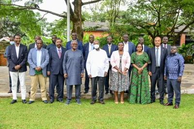 President Museveni Meets Dangote Over Proposed East African Regional Oil Refinery