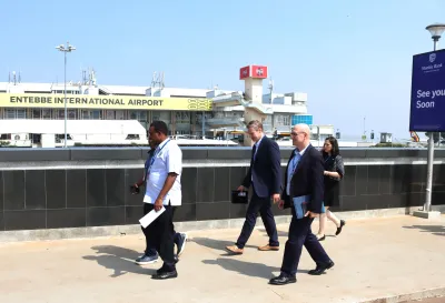 US Officials Visit Entebbe Airport Over Ebola Prevention
