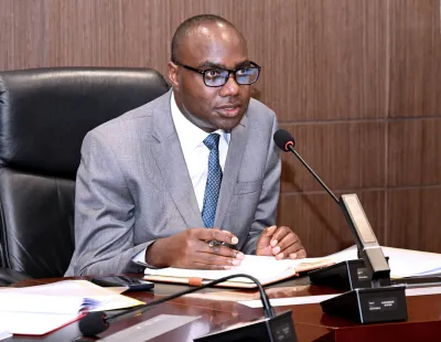 Minister Musasizi Urges Insurance Sector to De-Risk Key Investments