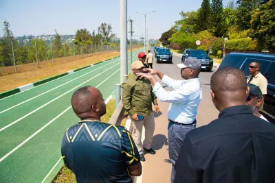 Gen Muhoozi Visits Kigali's Key Infrastructure Projects During Official Tour