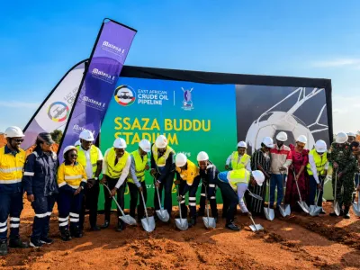 EACOP, Buganda Kingdom Break Ground for Ssaza Buddu Stadium