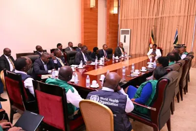 Uganda's Ebola response earns praise from WHO Africa and Africa CDC leaders