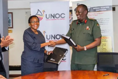 UNOC Hands Over UGX 10.3 Billion Road Contract to NEC for Kabalega Industrial Park Development