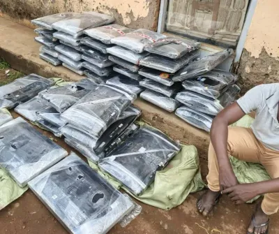 Night Smuggling Attempt Fails After URA Recovers 80 Used Computer Monitors
