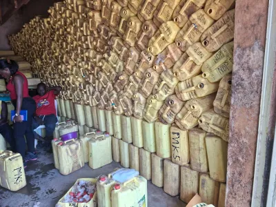 UNBS Seizes Over 17,000 Litres of Illicit Alcohol in Kampala Operation