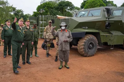President Museveni Commissions $53m Russian Military Facility