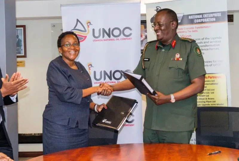 UNOC Hands Over UGX 10.3 Billion Road Contract to NEC for Kabalega Industrial Park Development