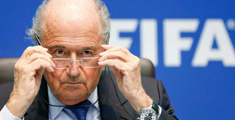 Disgraced FIFA President Sepp Blatter Picture from Action Images