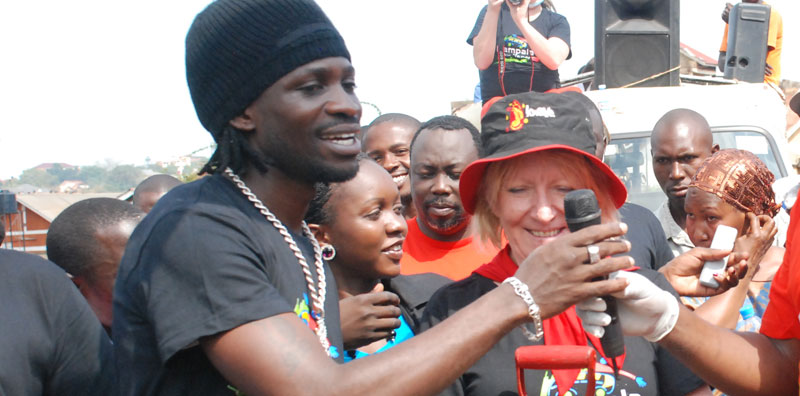 Bobi Wine is now targeting the wider world