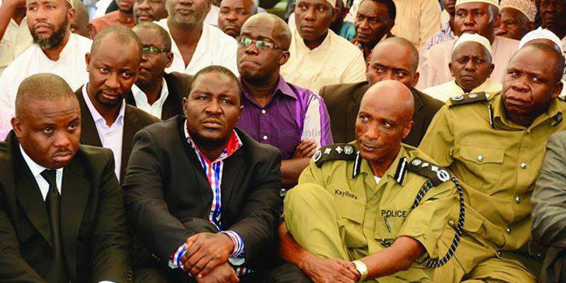Police Chief Kale Kayihura was lost for words to tell mourners at Kibuli after a third top Sheikh from the same community is killed in about 6 months