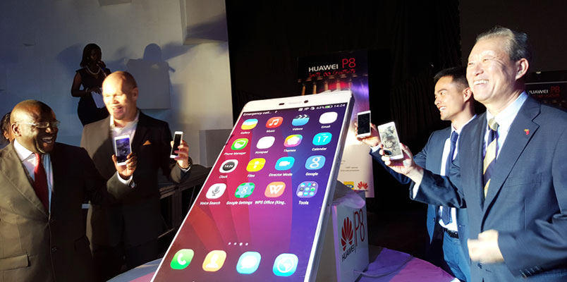 Huawei Ascend P8 launched in Kampala recently