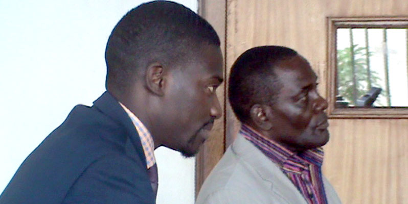 Chris Mubiru during his conviction