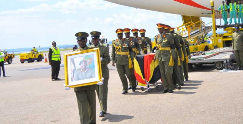Aronda's body was returned amidst a very sombre mood across the country