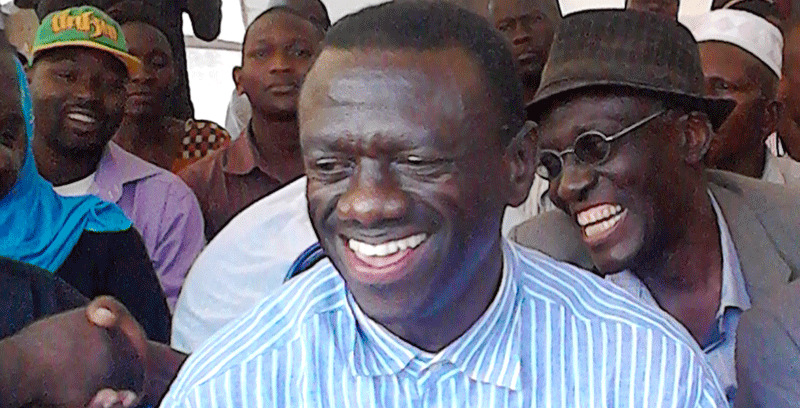 Presidential candidate Dr Kiiza Besigye