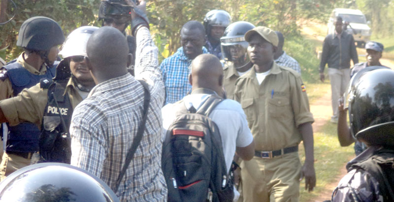 Dr. Kizza Besigye confined at his home in Kasangati