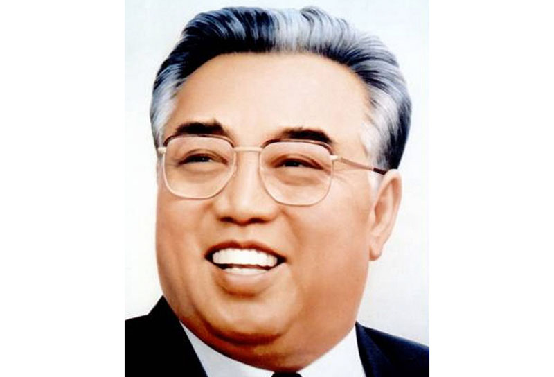 President Kim Il Sung, founder of the DPRK and father of socialist Korea