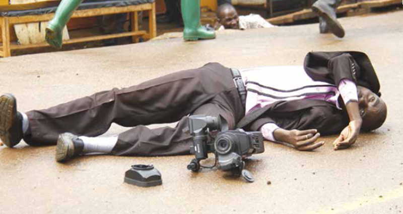 Silencing journalist who cover riots has become a major objective of the police,      according to Robert Ssempala,   the Coordinator of HRNJ-Uganda