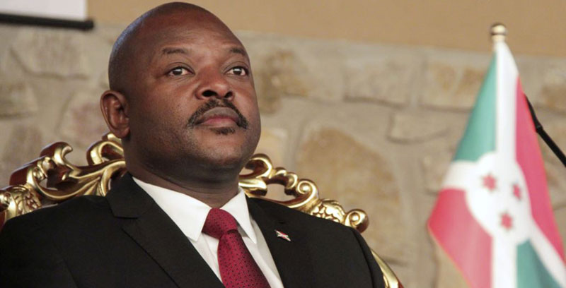 Burundi's Pierre Nkurunziza