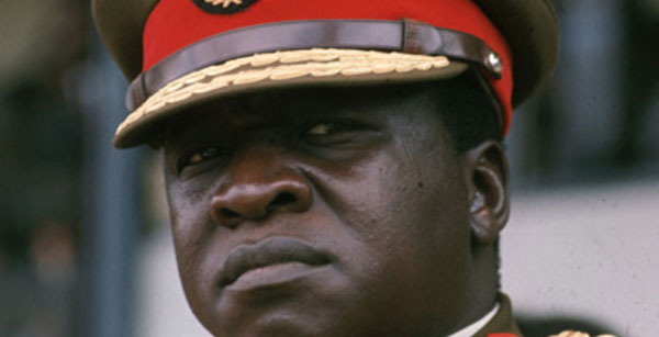 Former Ugandan president Idd Amin Dada