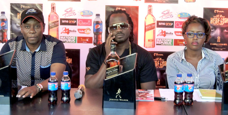 Bebe Cool at the press conference