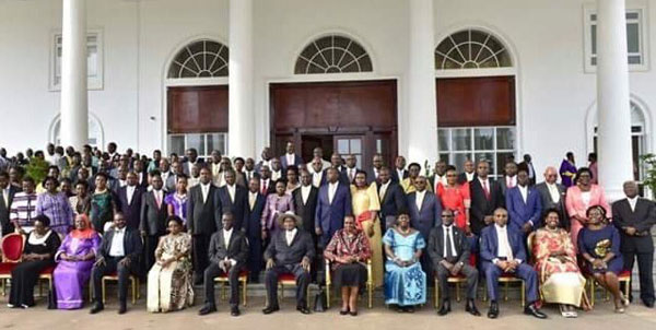 Newly appointed cabinet ministers