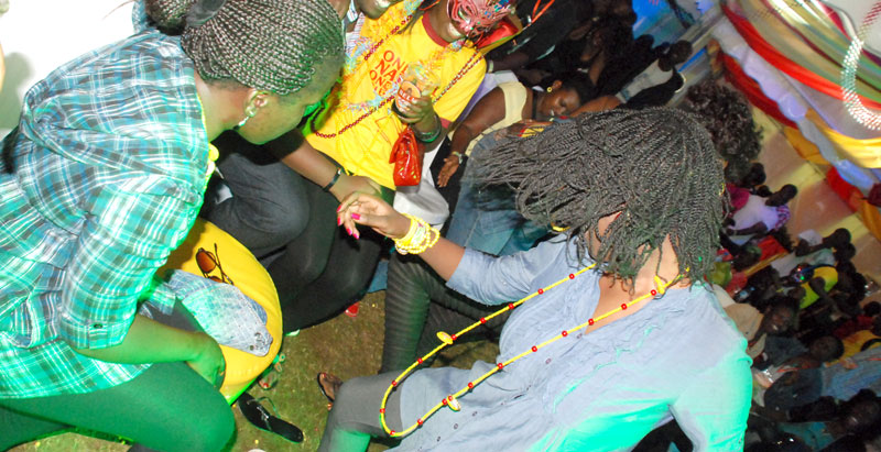 Youth dancing away at a Kampala festival, their whining and blame game has incenced elders