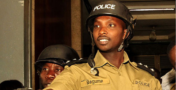 Police officer Aaron Baguma