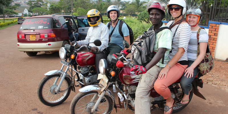 Boda Bodas are the easiest form of transport in Uganda. But they have also been associated with increased number of accidents as well as crime