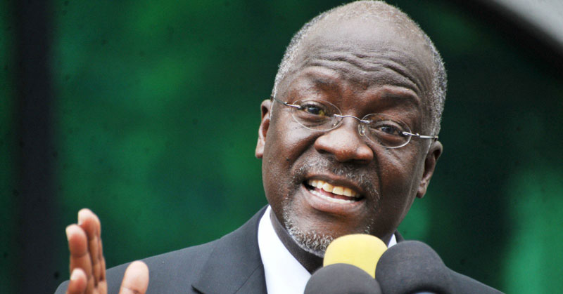 Tanzania's Magufuli vows to take on African dictators