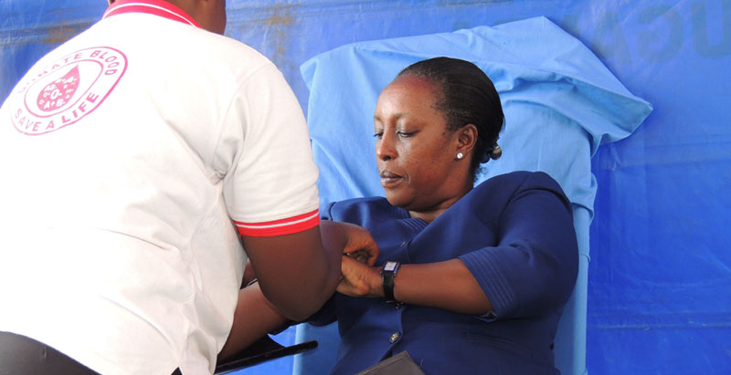 Good samaritans donating blood have become rare in Uganda